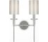 Настенный светильник (бра) MAYTONI florida 2хe14x40w металл хром MOD148WL-02CH 2
