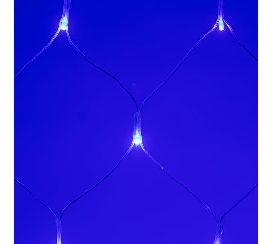 Светодиодная гирлянда Ardecoled ARD-NETLIGHT-HOME-1500x1500-CLEAR-150LED Blue 024672