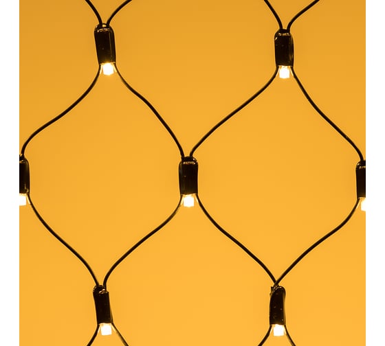 Светодиодная гирлянда Ardecoled ARD-NETLIGHT-CLASSIC-2500x2500-BLACK-432LED Warm 024692