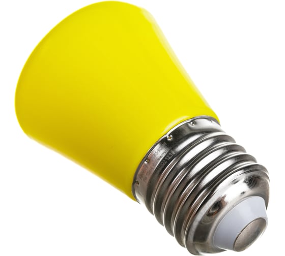 Светодиодная лампа FERON 1W 230V E27 желтый, LB-372 25935