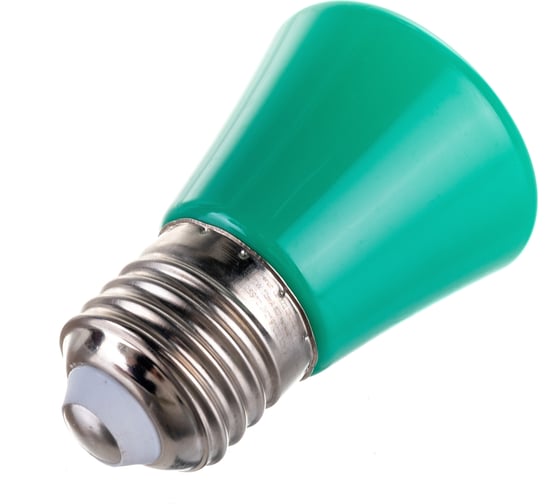 Светодиодная лампа FERON 1W 230V E27 зеленый, LB-372 25912