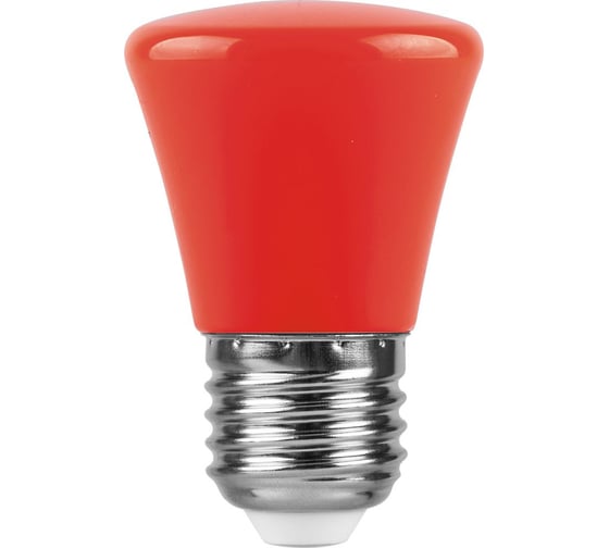 Светодиодная лампа FERON 1W 230V E27 красный, LB-372 25911