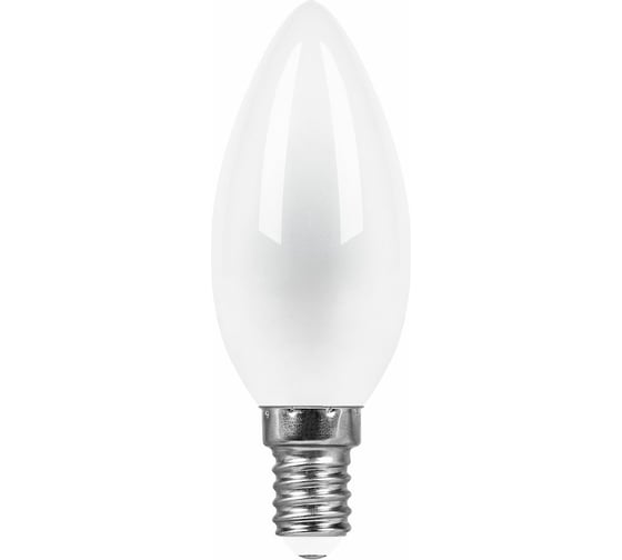 Светодиодная лампа FERON 9W 230V E14 2700K матовая LB-73 25955