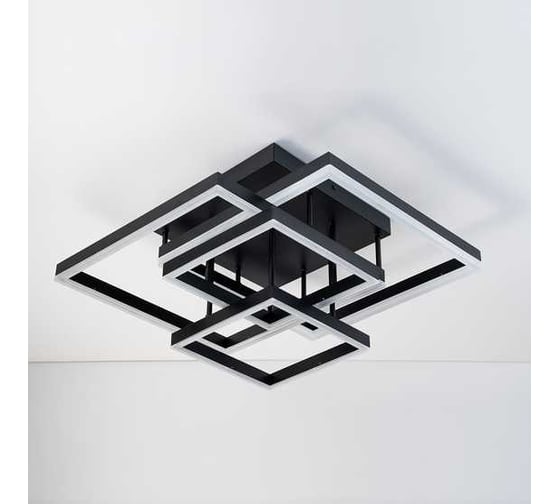 Потолочный светильник ESCADA 10229/4 LED*120W Black 10229/4LED Black