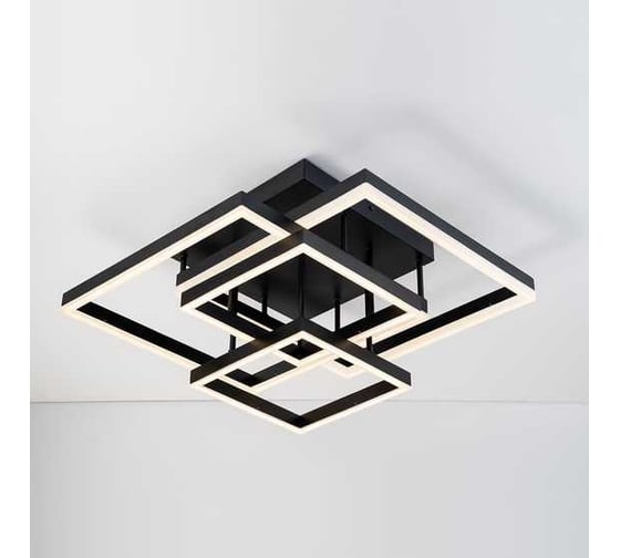 Потолочный светильник ESCADA 10229/4 LED*120W Black 10229/4LED Black