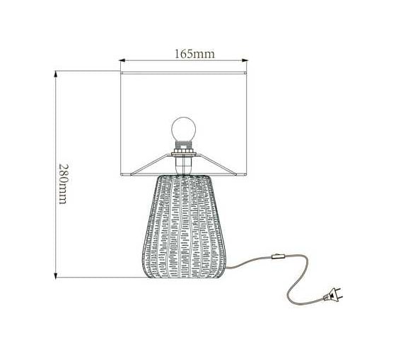 Настольный светильник ESCADA 10202/L E14*40W White 10202/L White