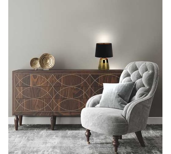 Настольный светильник ESCADA 10199/L E14*40W Gold 10199/L Gold