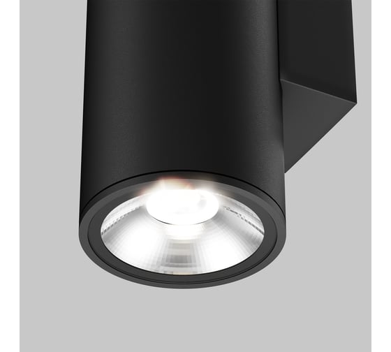 Настенный светильник (бра) MAYTONI outdoor shim led 24w металл и стекло графит O303WL-L24GF3K