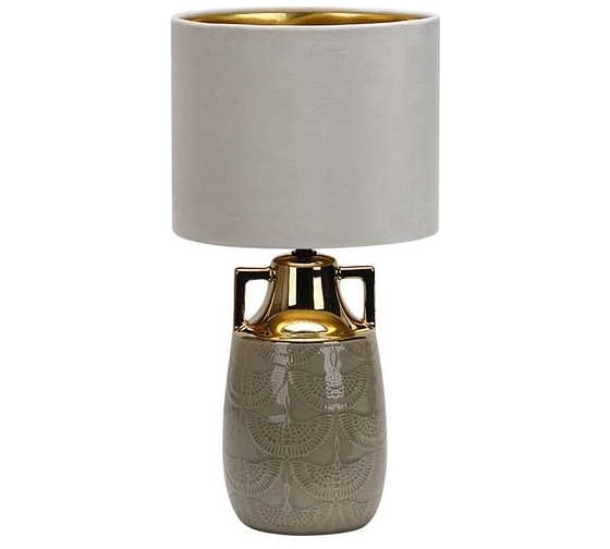 Настольный светильник ESCADA 10201/L E27*40W Beige 10201/L Beige
