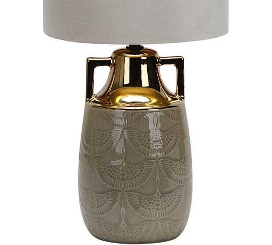Настольный светильник ESCADA 10201/L E27*40W Beige 10201/L Beige