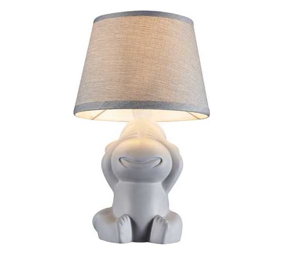 Настольный светильник ESCADA 10176/T E14*40W Grey monkey 10176/T Grey 1