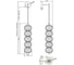 Настенный светильник (бра) MAYTONI golden cage led 17w металл золото MOD216WL-L10G3K 1