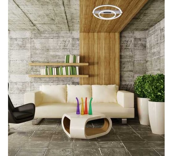 Потолочный светильник ESCADA 10253/2 LED*53+3W Chrome 10253/2LED