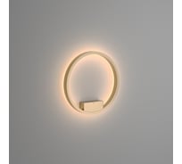 Настенный светильник (бра) MAYTONI rim led 25w алюминий латунь MOD058WL-L25BS3K