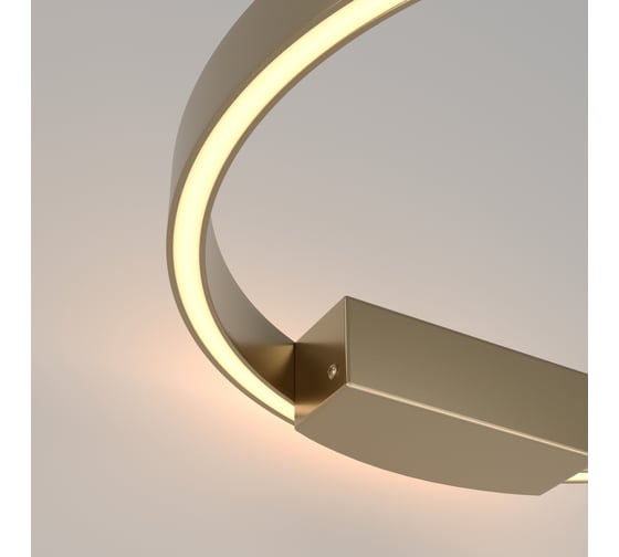 Настенный светильник (бра) MAYTONI rim led 25w алюминий латунь MOD058WL-L25BS3K
