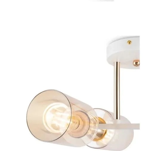 Потолочный светильник Freya glow 4хe27x60w, металл, белый с золотом FR5129PL-04W