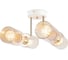 Потолочный светильник Freya glow 4хe27x60w, металл, белый с золотом FR5129PL-04W 1