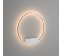 Настенный светильник (бра) MAYTONI rim led 37w алюминий белый MOD058WL-L35W3K