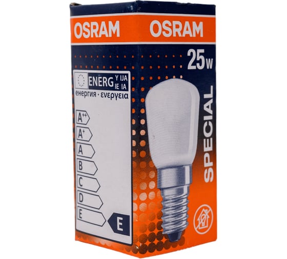 Бытовая галогенная лампа Osram SPC.T26/57 FR 230V E14 FS1 4050300323596