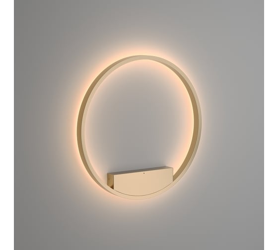 Настенный светильник (бра) MAYTONI rim led 37w алюминий латунь MOD058WL-L35BS3K