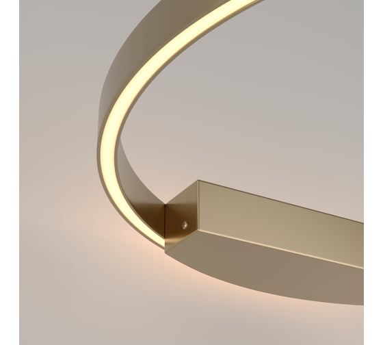Настенный светильник (бра) MAYTONI rim led 37w алюминий латунь MOD058WL-L35BS3K