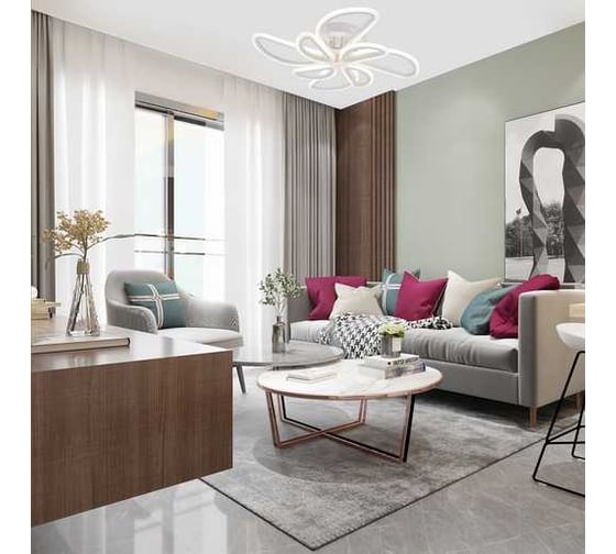 Потолочный светильник ESCADA 10270/8 LED*82W White 10270/8LED