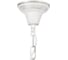 Люстра Freya fable 5хe14x40w, металл, белый с золотом FR5122PL-05WG 4