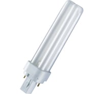 Люминесцентная компактная лампа OSRAM DULUX D 18W/840 G24d-2 4050300012056 4099854122958