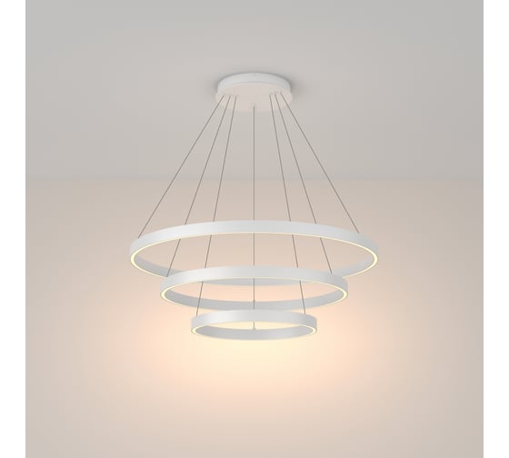 Подвесной светильник MAYTONI rim led 115w алюминий белый MOD058PL-L100W3K