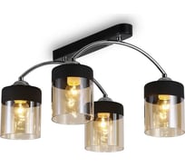 Люстра Freya gretta 4хe27x60w, металл, черный FR5088PL-04B