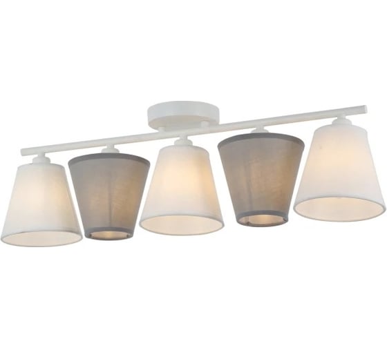 Люстра Freya tinkler 5хe14x40w, металл, матовый белый FR5128PL-05W