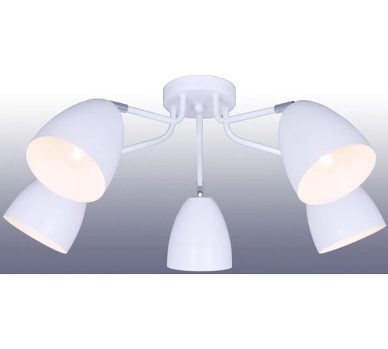 Люстра Freya cammeo 5хe14x60w, металл, белый FR5056PL-05W
