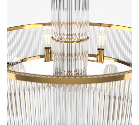 Подвесной светильник MAYTONI frame 6хe14x60w металл золото MOD174PL-06G