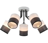 Подвесной светильник Freya sides 5хe27x60w, металл, черно-белый FR5137PL-05WB