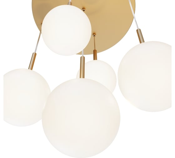 Подвесной светильник MAYTONI basic form 5хe14x40w металл золото MOD321PL-05G1
