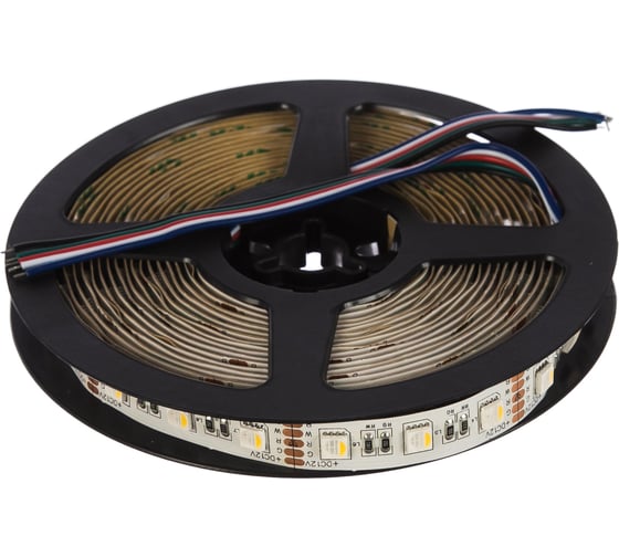 Светодиодная лента SWG 5050 4в1, 19,2 Вт/м 60 led/m Открытая IP20 RGB+Day White 12В 00-00002770