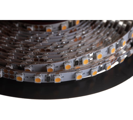 Светодиодная лента pro SWG 5mm, SMD 3528, 120 LED/м, 24В, IP20, Теплый белый 00-00005669