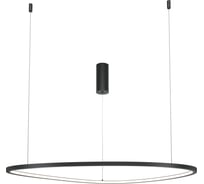Подвесной светильник MAYTONI glint led 36w алюминий черный MOD072PL-L36B3K