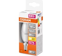 Светодиодная лампа Osram LEDSCLB40D 5W/827 230VFR E14 10x1 4058075430914