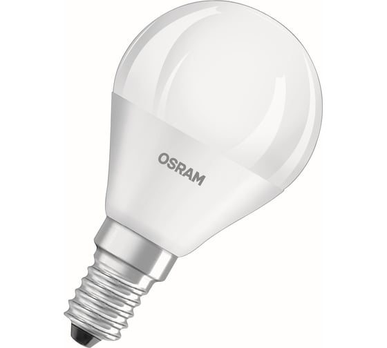 Светодиодная лампа Osram LEDSCLP40D 4.5W/827 230VFR E14 10x1 4058075430938