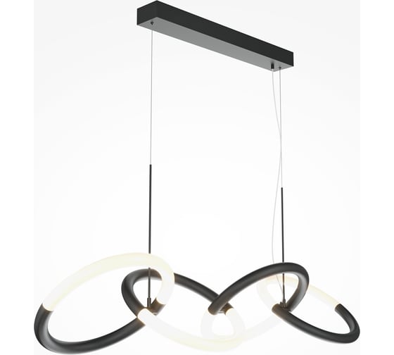 Подвесной светильник MAYTONI node led 40w металл черный MOD165PL-L40B3K