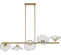 Подвесной светильник MAYTONI miracle 5хg9x28w металл латунь MOD207PL-05BS