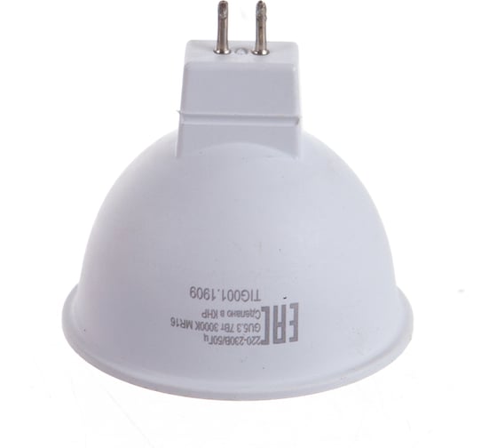 Светодиодная лампа Ресанта LL-R-MR16-7W-230-3K-GU5.3 рефлекторная, 7Вт, теплый, GU5.3 76/1/23