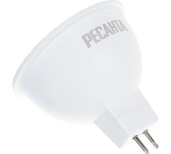 Светодиодная лампа Ресанта LL-R-MR16-7W-230-4K-GU5.3 рефлекторная, 7Вт, нейтральная, GU5.3 76/1/24