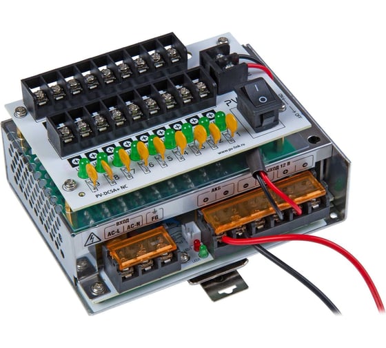 Блок питания PV-link pv-dc5a+ 12-14,5 в, 5 а, на din-рейку 2089