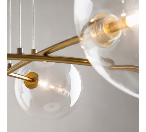Подвесной светильник MAYTONI mood 6хg4x20w металл латунь MOD172PL-06BS