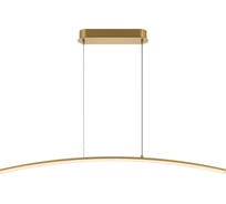 Подвесной светильник MAYTONI light reflection led 15w алюминий латунь MOD243PL-L18BSK