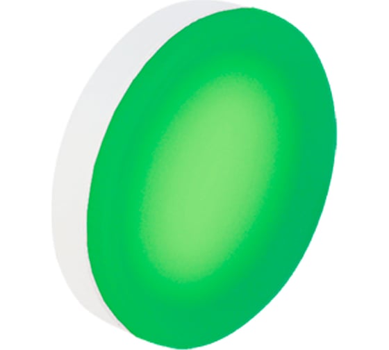 Светодиодная лампа Ecola Gx53 led color premium 12,0w, tablet, 220v, green, зеленый, матовая, 28x74 T5TG12ELC 1