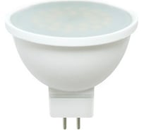 Светодиодная лампа Ecola Mr16 led 7,0w, 220v, gu5.3, 6000k, матовая, 48x50 M2RD70ELC