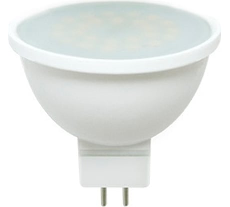 Светодиодная лампа Ecola Mr16 led 7,0w, 220v, gu5.3, 6000k, матовая, 48x50 M2RD70ELC